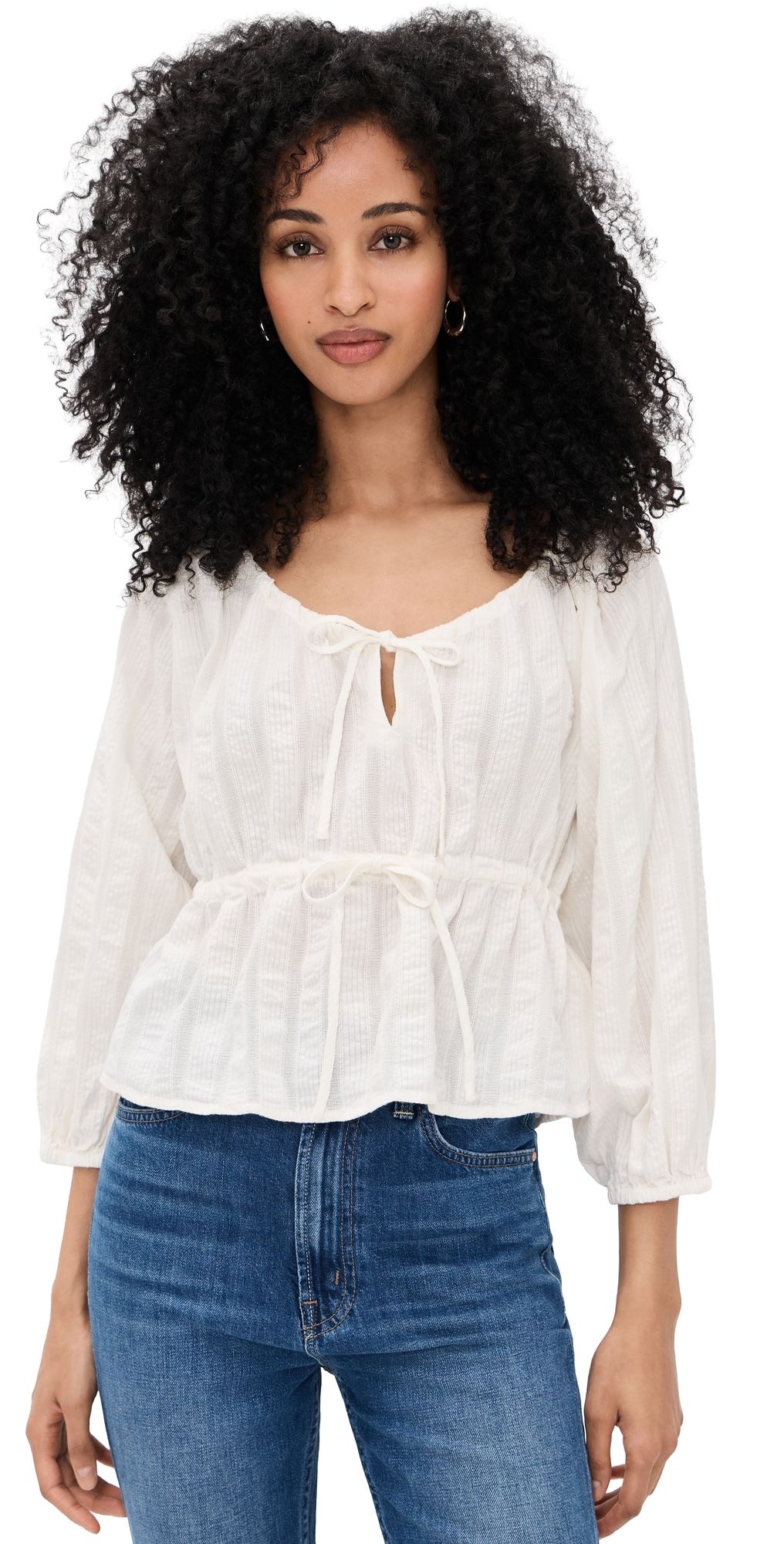 MOTHER The Love Child Top White XS