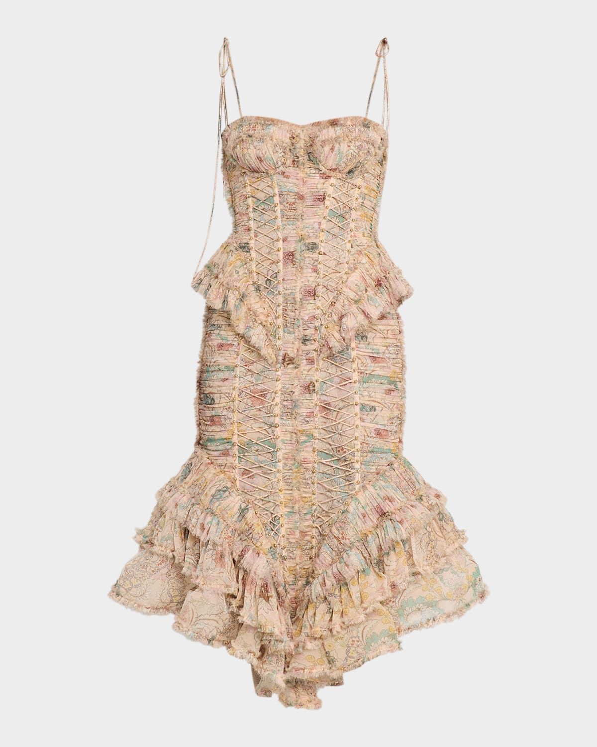 Rebellion Frayed Midi Dress