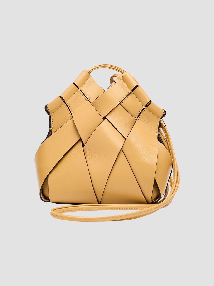 Ulla Johnson Women's Charlotte Woven Leather Crossbody Bag - Bisque