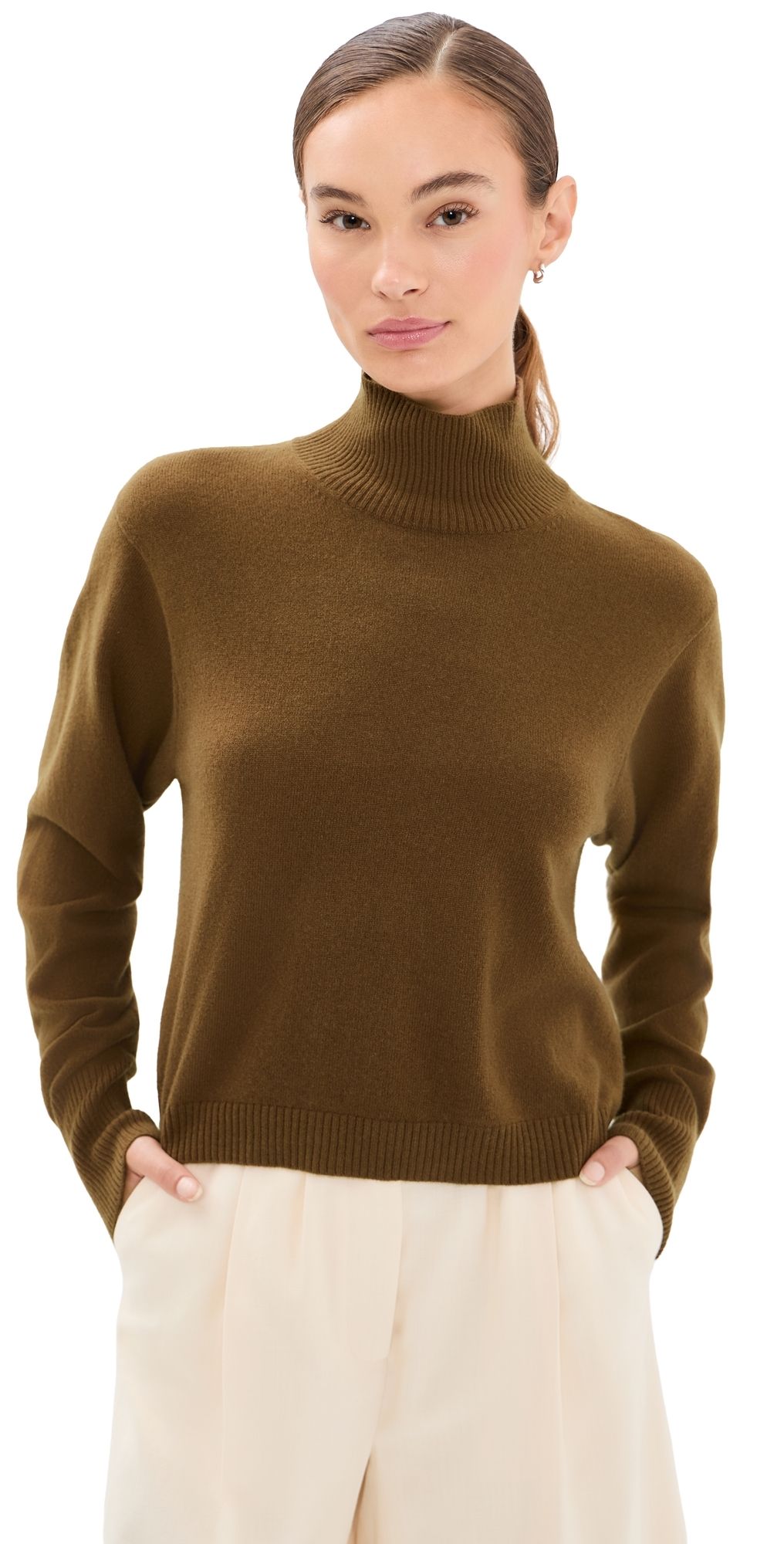 Le Kasha Vail Cashmere Sweater Cinnamon M/L
