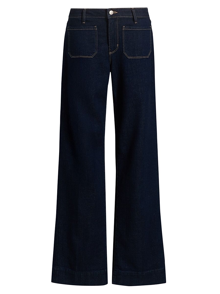 Women's Nolan Patch Pocket Wide-Leg Jeans - Koval - Size 30