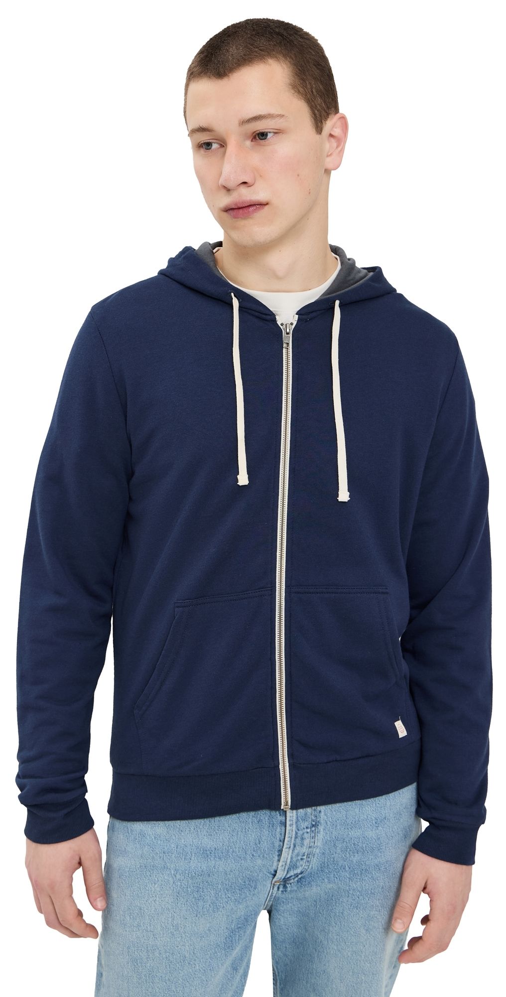 Marine Layer Afternoon Full Zip Hoodie True Navy XXL