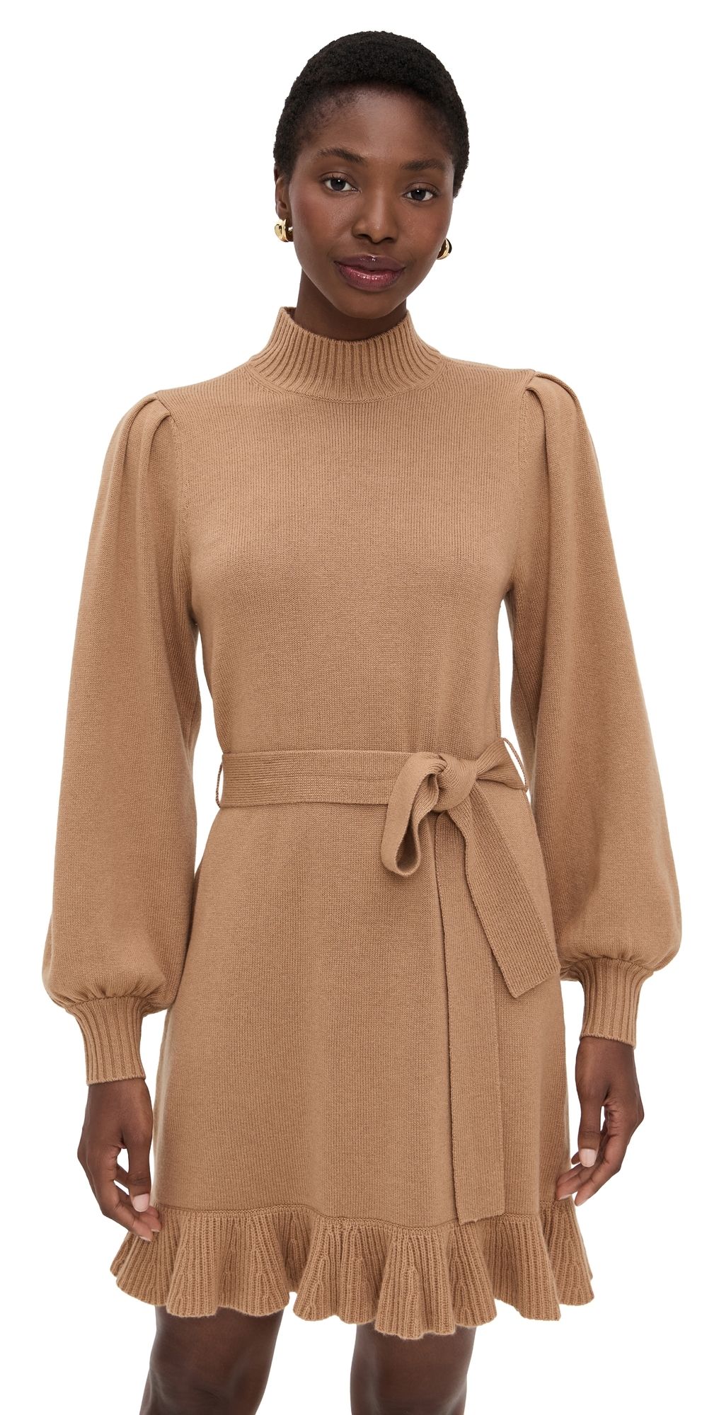 PAIGE Julita Dress Camel S