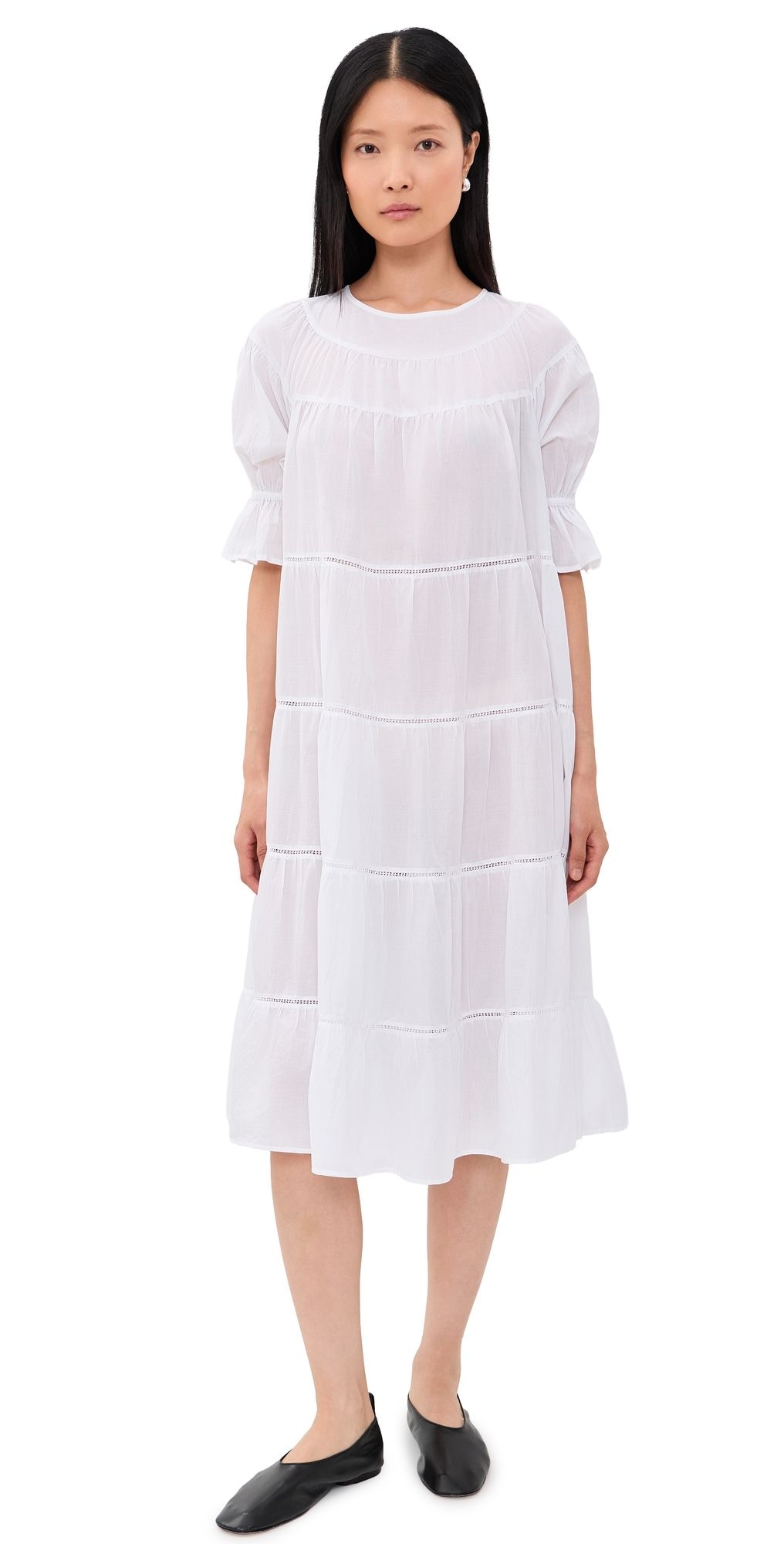 Merlette Paradis Dress White S