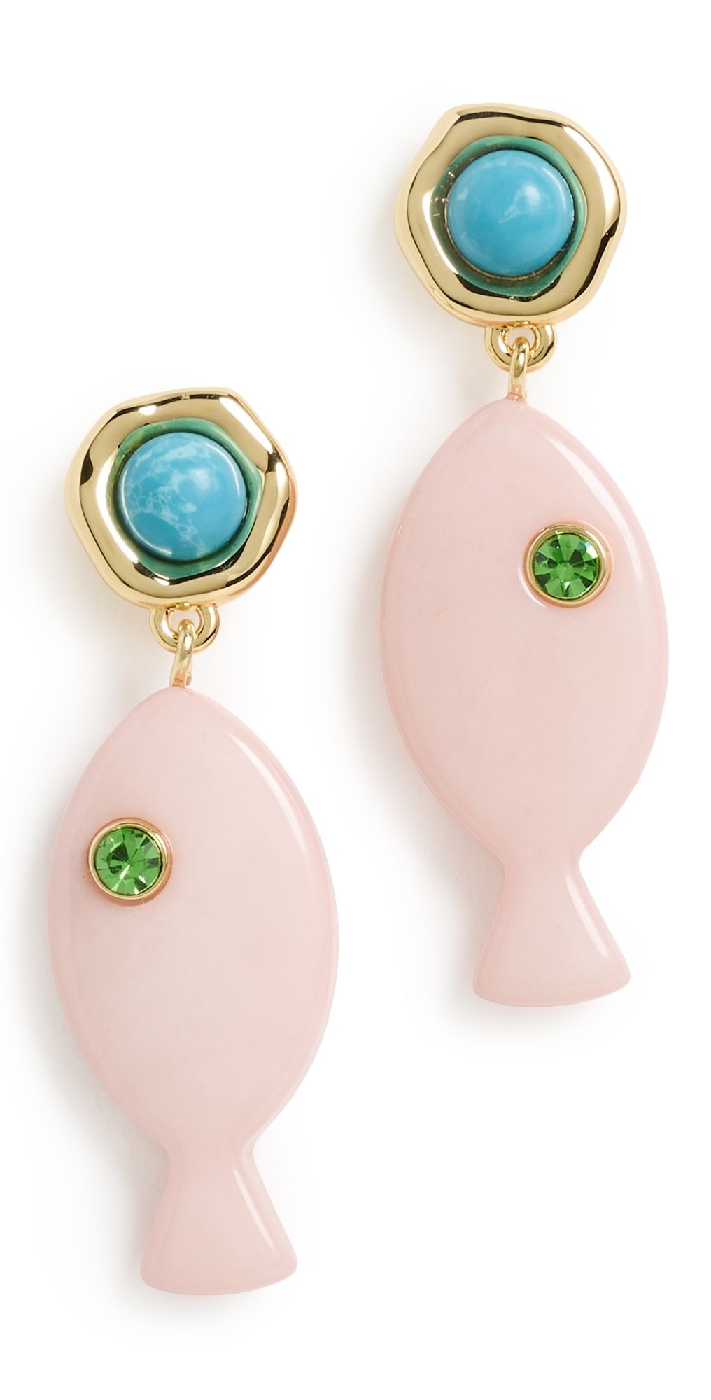Mignonne Gavigan Liliana Earrings Pink One Size