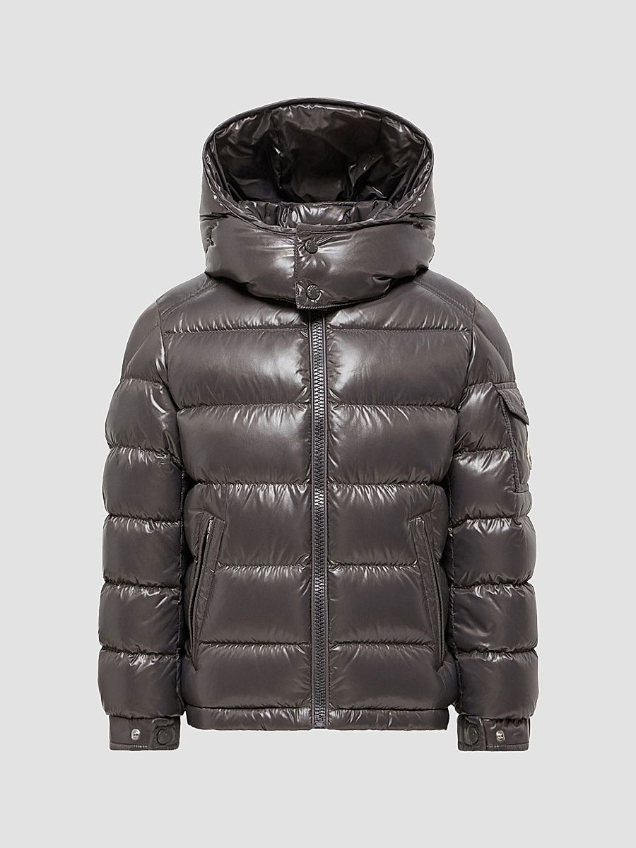 Moncler Boy's Little Boy's & Boy's New Maya Zip Up Jacket - Dark Gray - Size 10