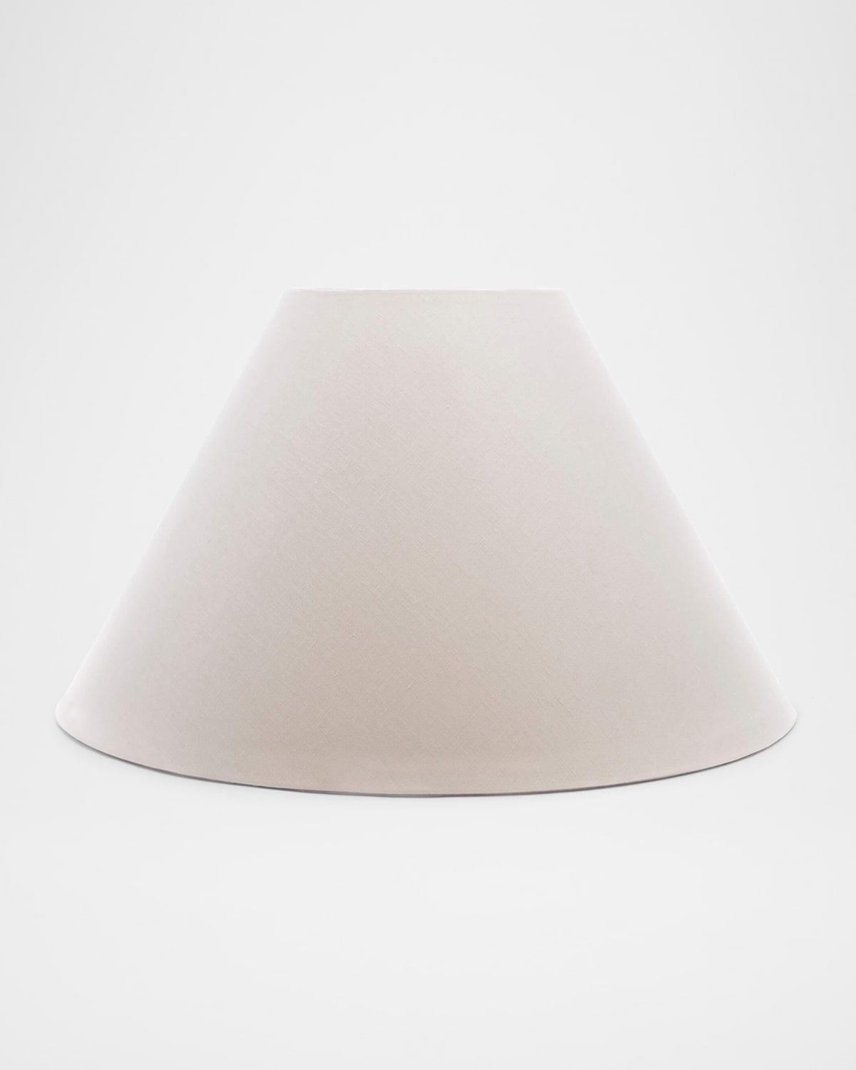 Barrel Linen Lampshade, Natural