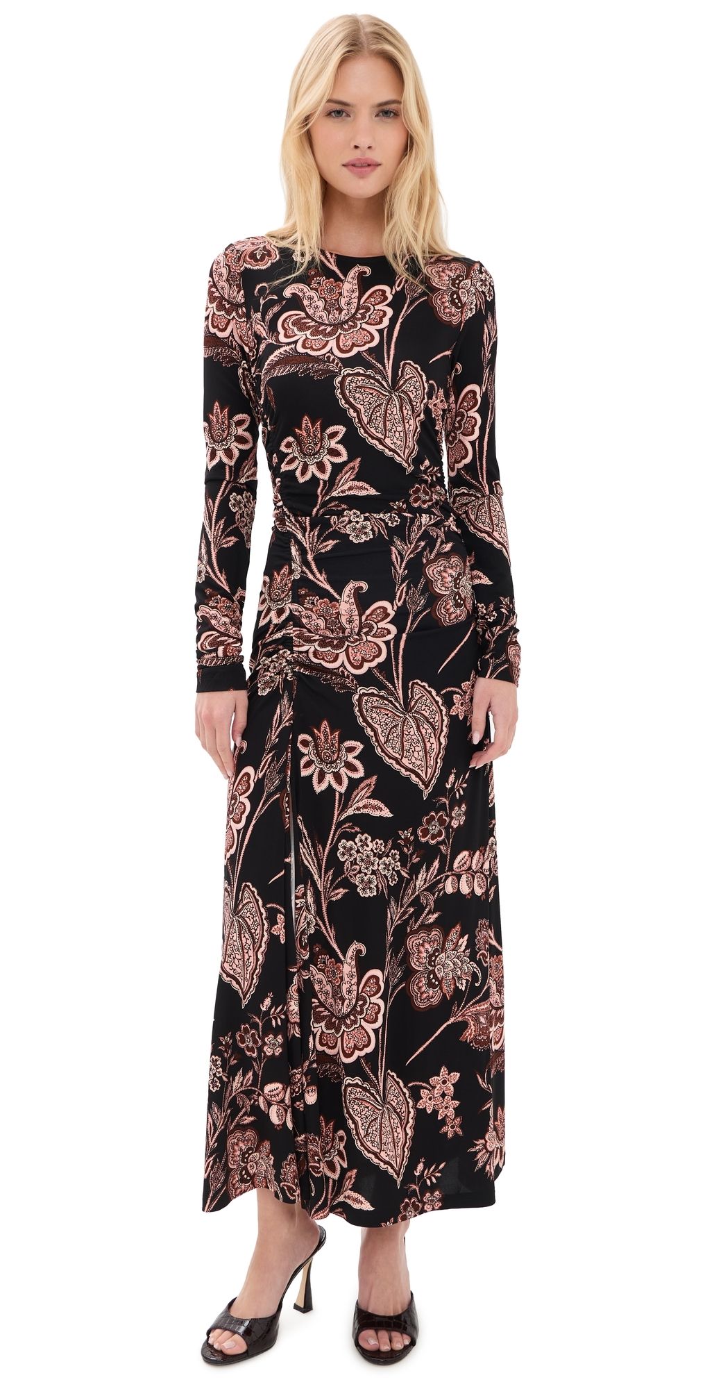 Cara Cara Piermond Dress Linden Bloom Black XL
