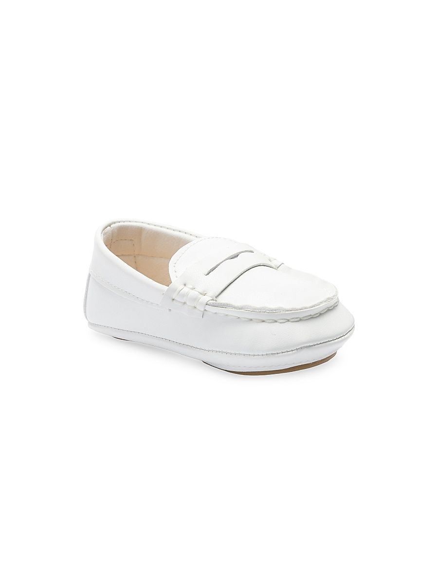 Baby Boy's Penny Loafers - White - Size 5 (Baby)