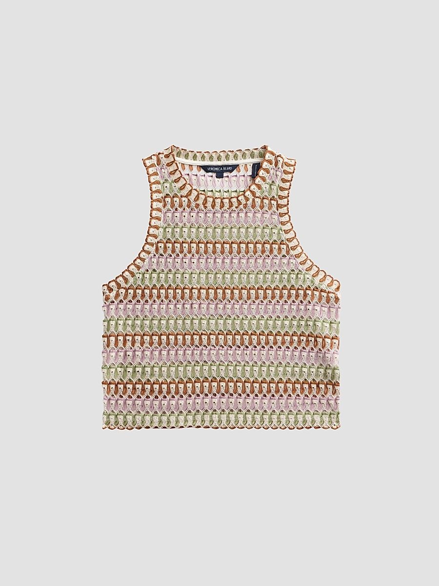 Women's Rhett Knit Tank - Deep Ochre Dove - Size Large