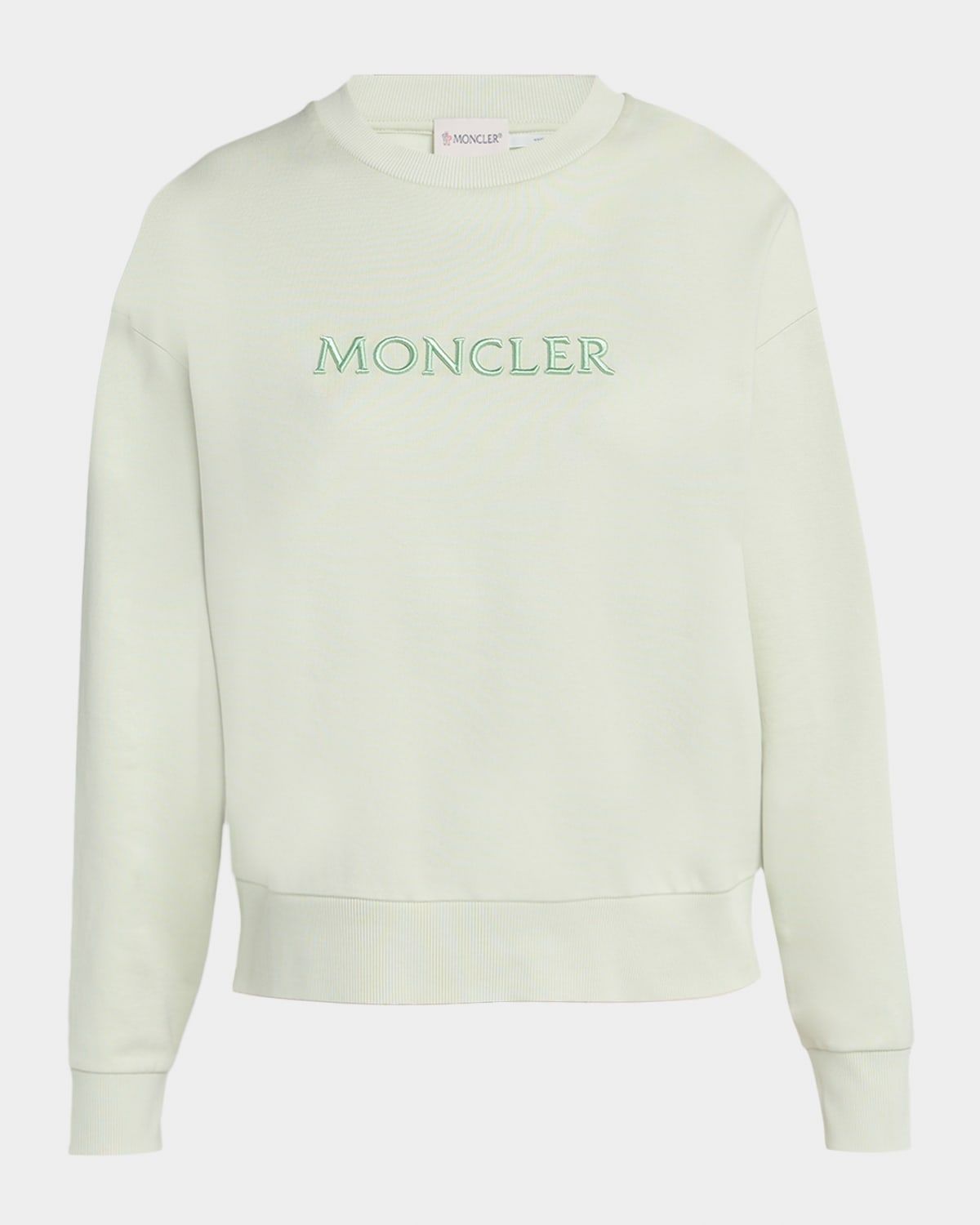 Embroidered Logo Crewneck Sweatshirt