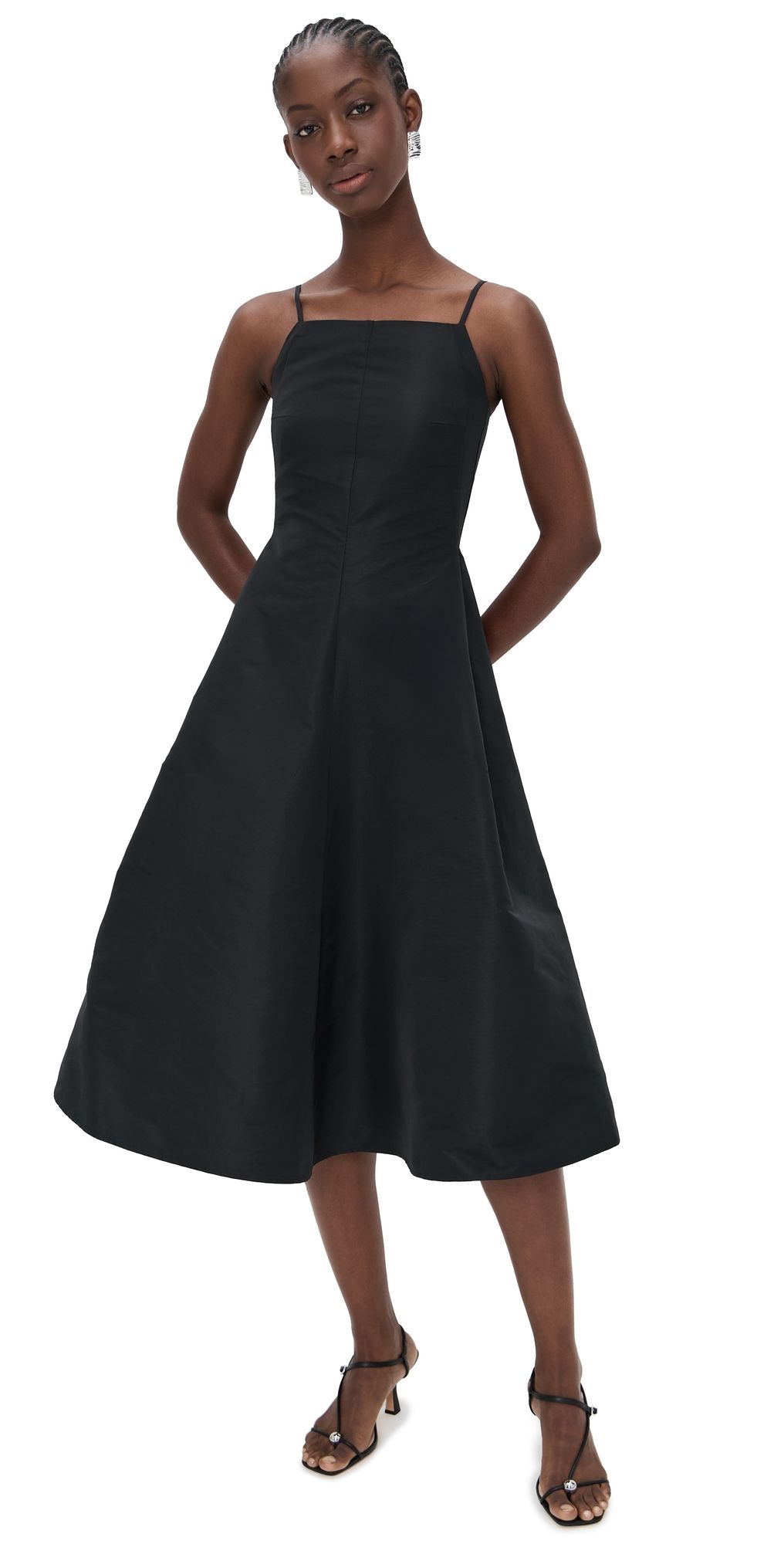 Cult Gaia Deena Dress Black 10