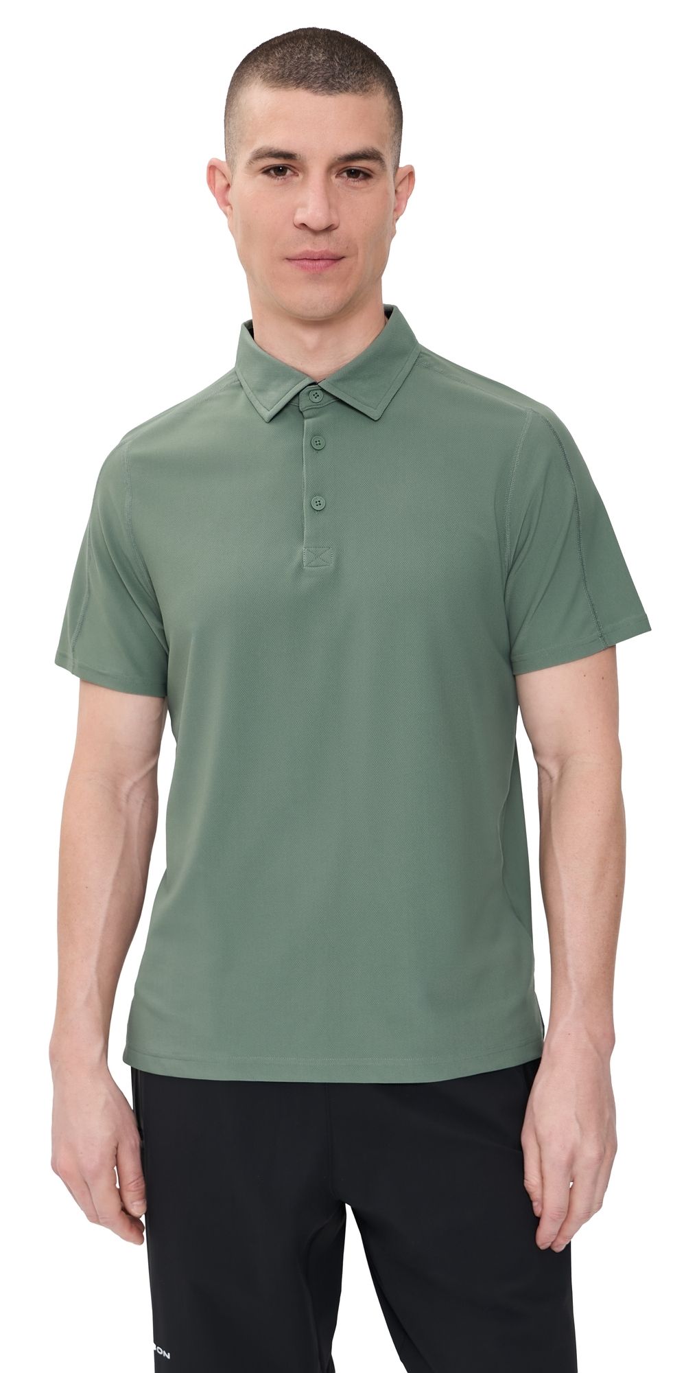 Rhone Regatta Pique Polo Laurel Green XXL