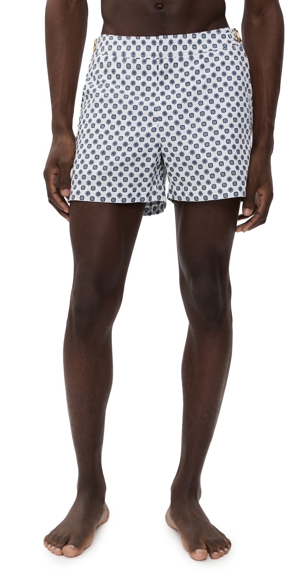 Orlebar Brown Setter Luminis Swim Shorts 4 White Sand 38