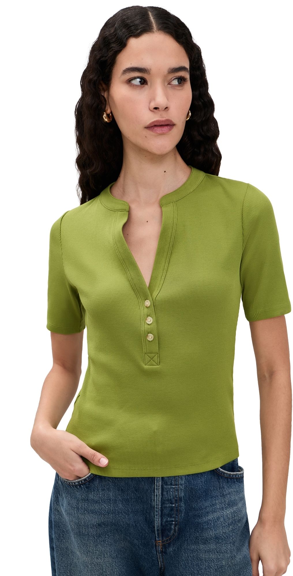 Veronica Beard Jean Reubian Top Cactus S