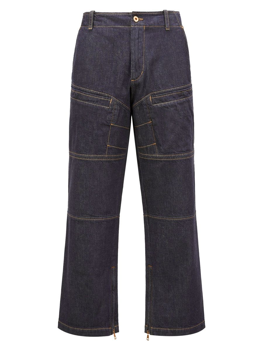 Moncler Genius Men's Moncler x Mercedes-Benz by Nigo Jeans in Denim - Denim Blue - Size 34