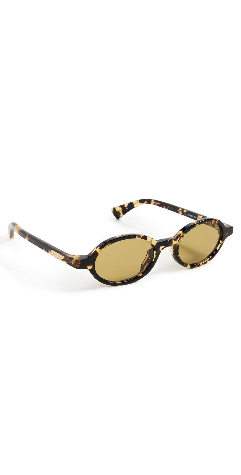 Bottega Veneta BV1388S Sunglasses Havana/Yellow One Size