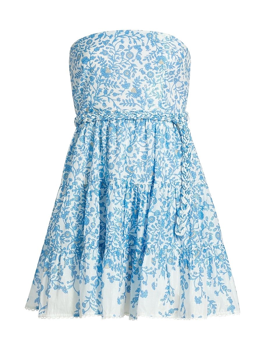 Women's Christine Bandeau Dress - Blue Lazuli - Size XS