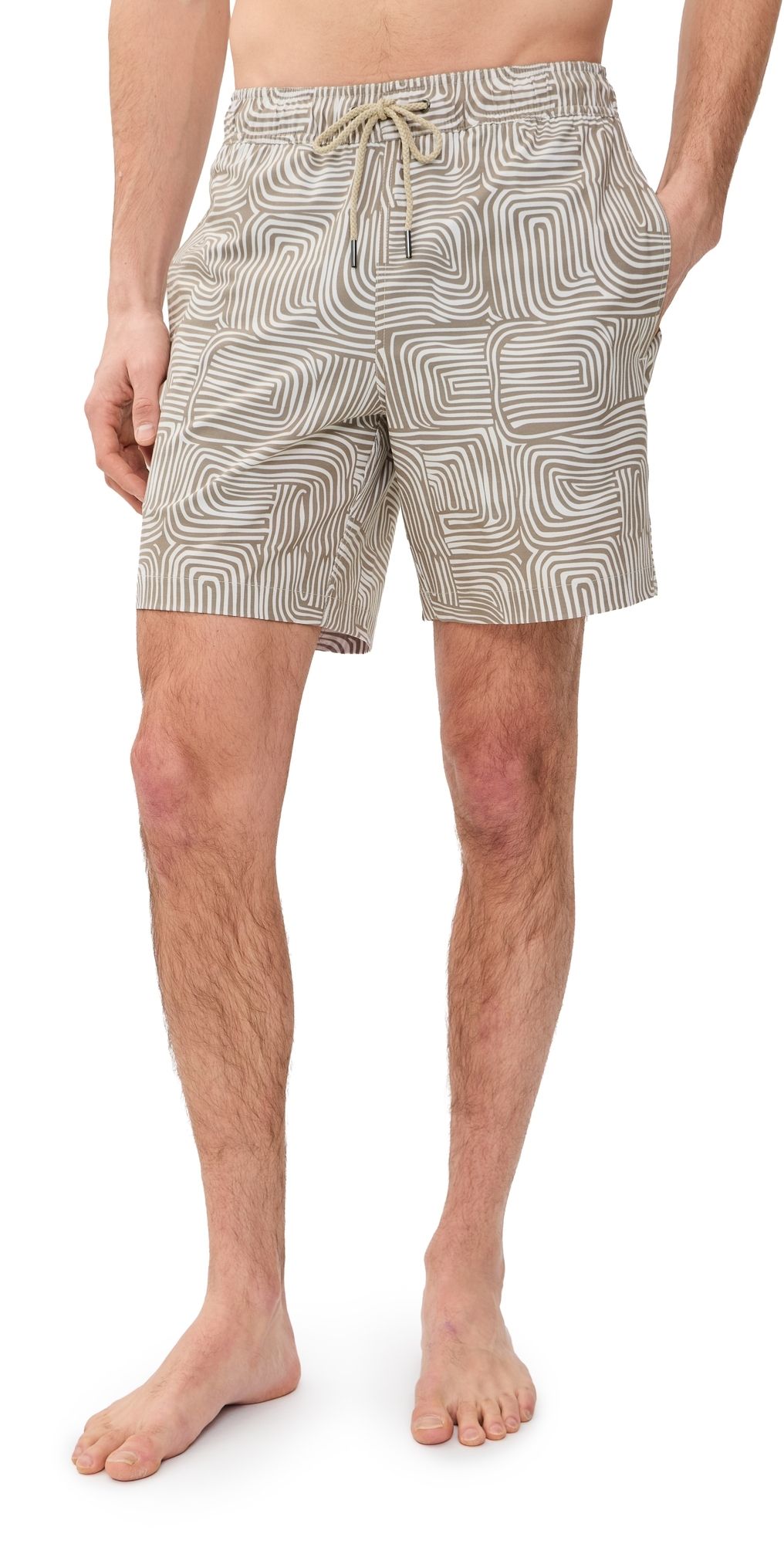 Fair Harbor The Bayberry Swim Trunks 7 Wavy Sands S
