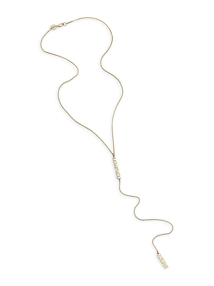 Women's Hope Lariat Gold-Plated Necklace - Gold