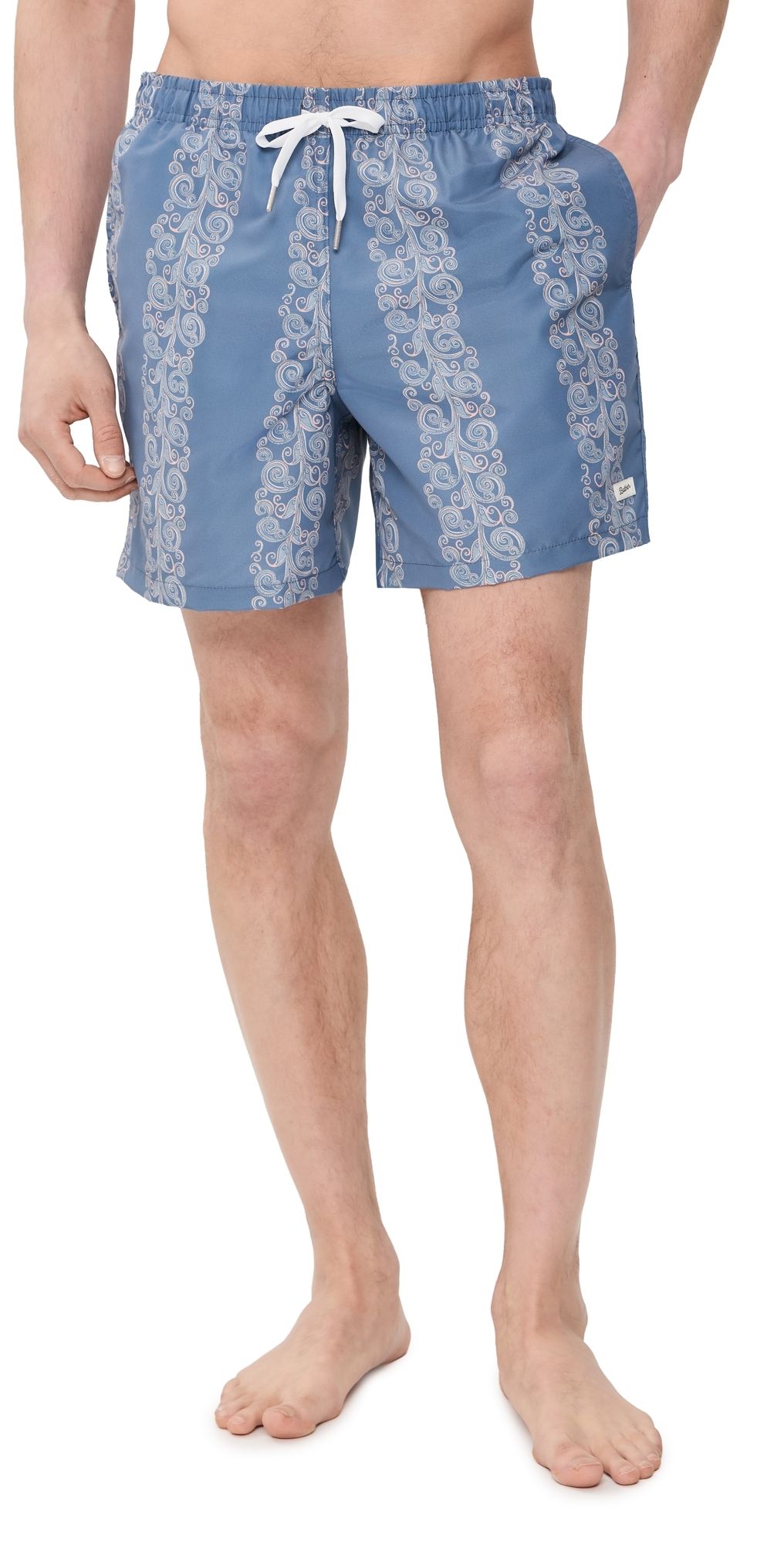 Bather Corel Fiesta Classic Swim Trunks 5.5 Coral Fiesta M
