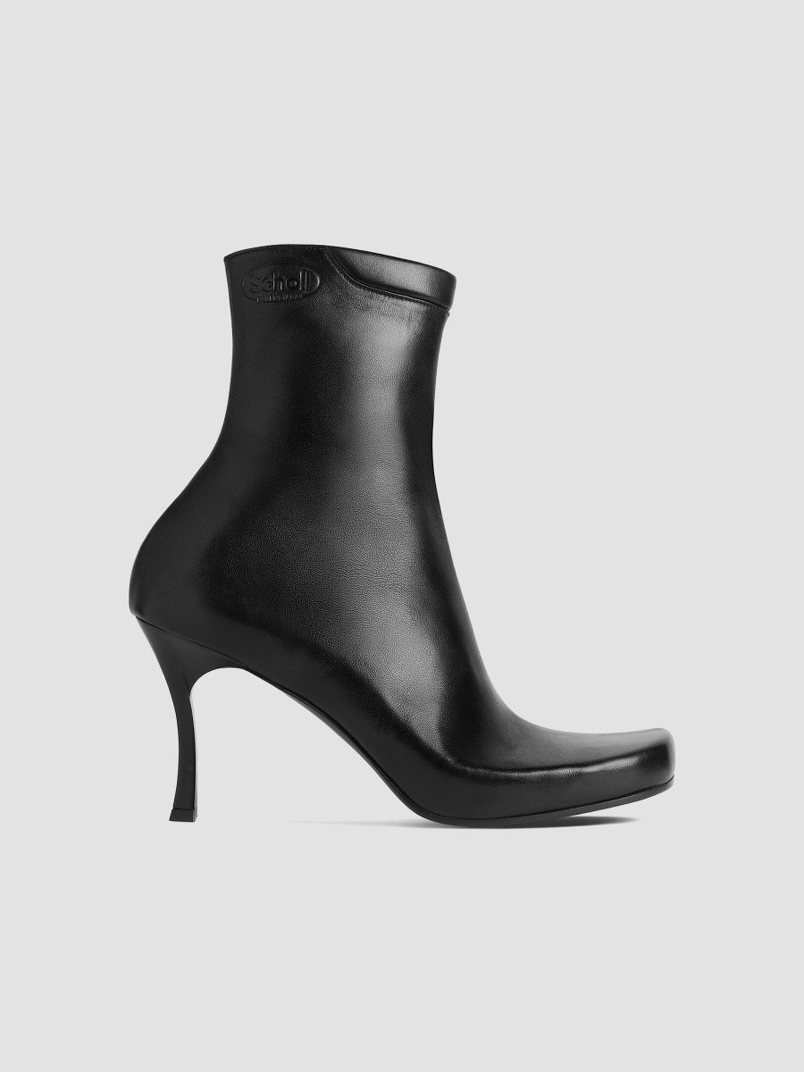 Balenciaga Women's Scholl Booties - Black - Size 5
