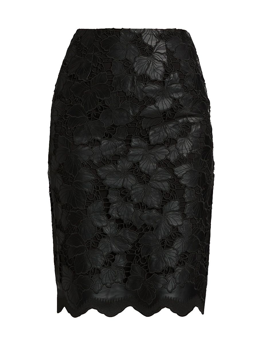 Women's Royal Pencil Knee-Length Skirt - Black - Size 12
