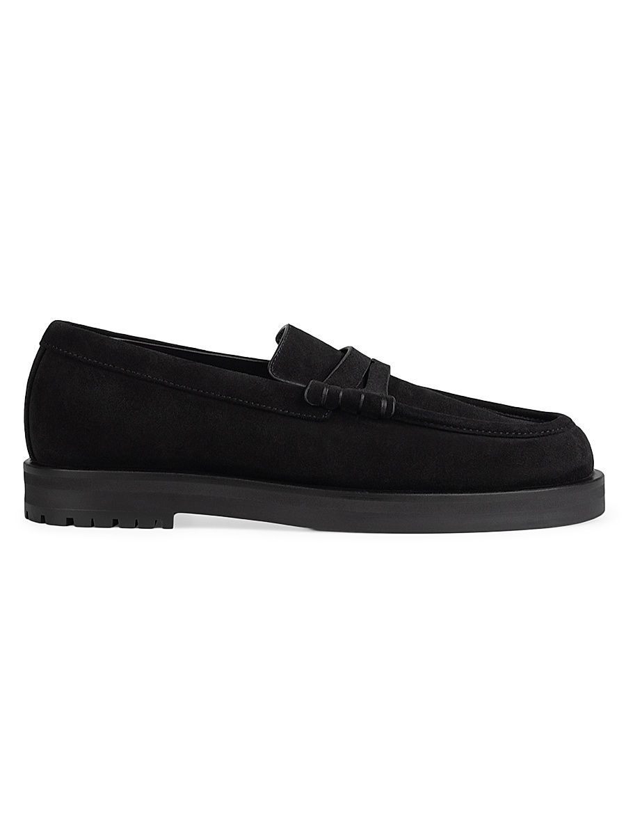 Women's Joss Suede Loafers - Black Suede - Size 12