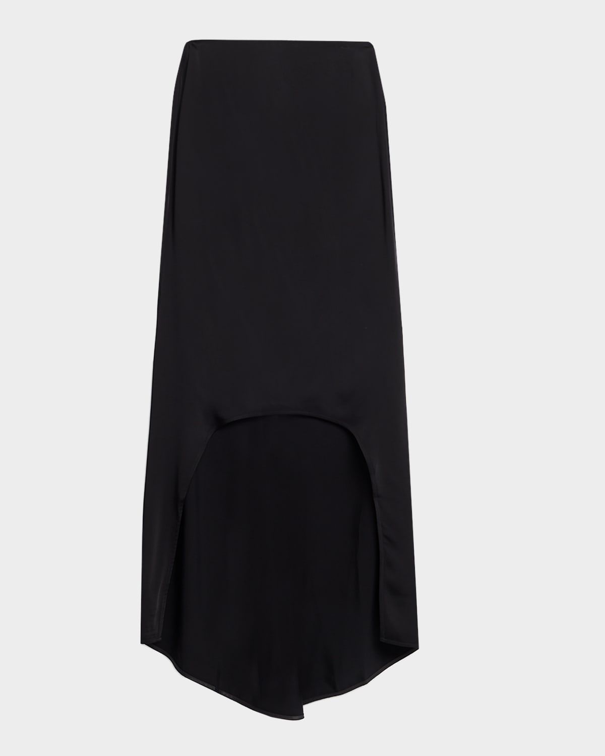 Keyhole Cutout Maxi Skirt