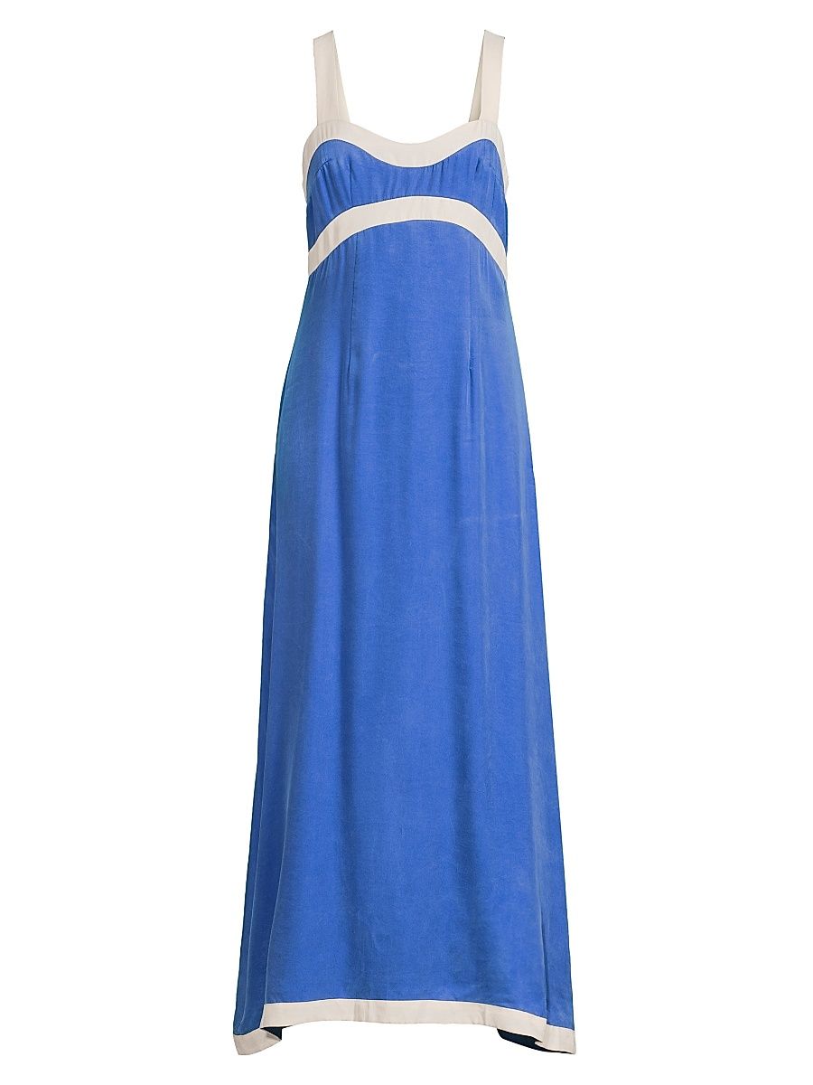 Women's Paradise Found The Amara Dress - Azul - Size Large