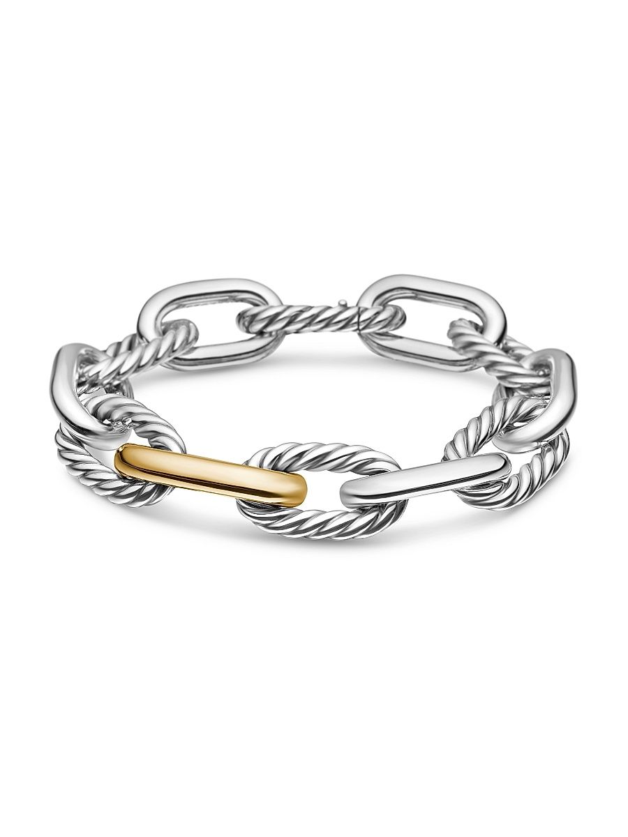 Women's DY Madison Chain Bracelet in Sterling Silver - Silver - Size Medium