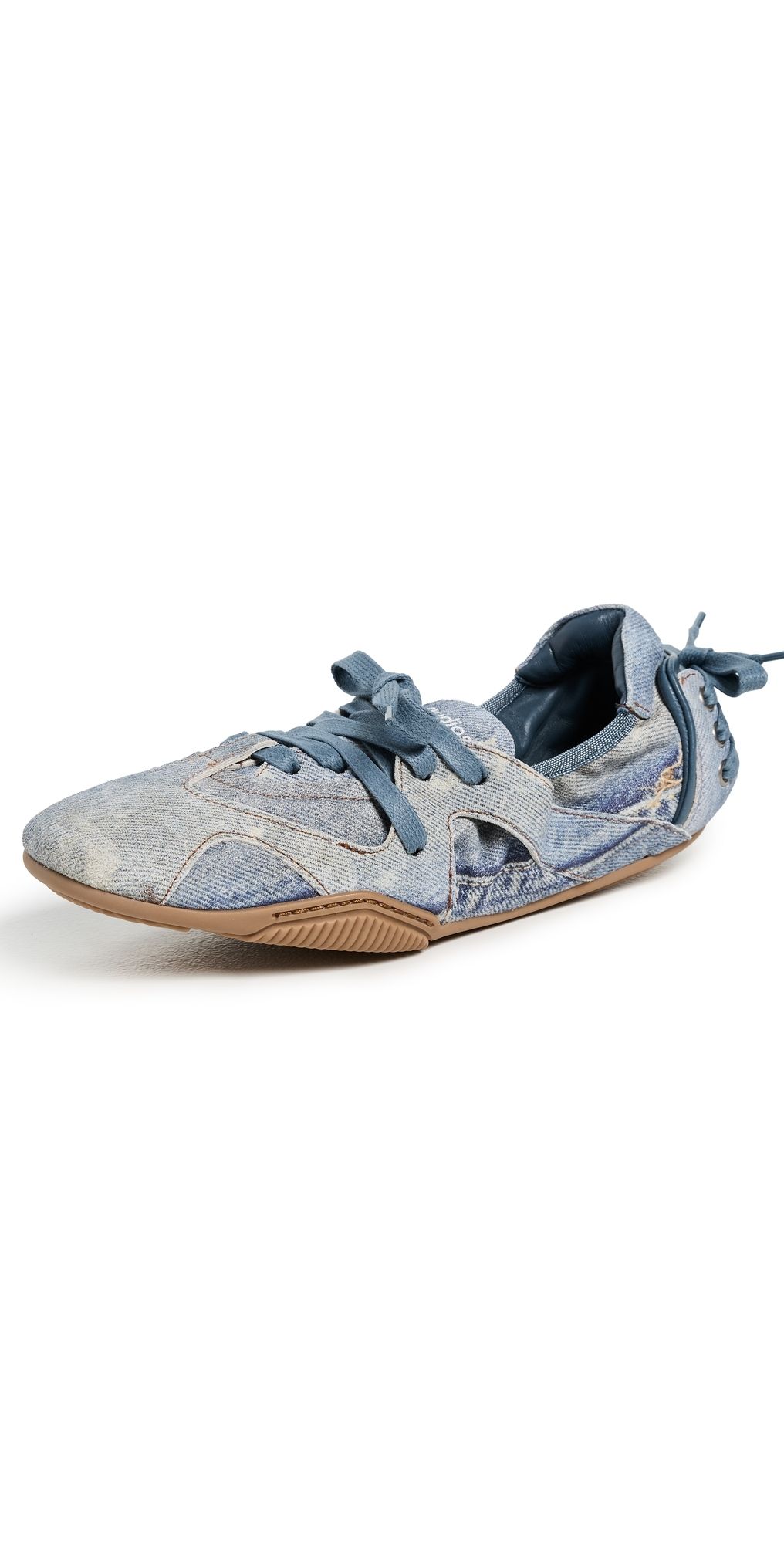 Acne Studios Lace Up Shoes Light Blue 36