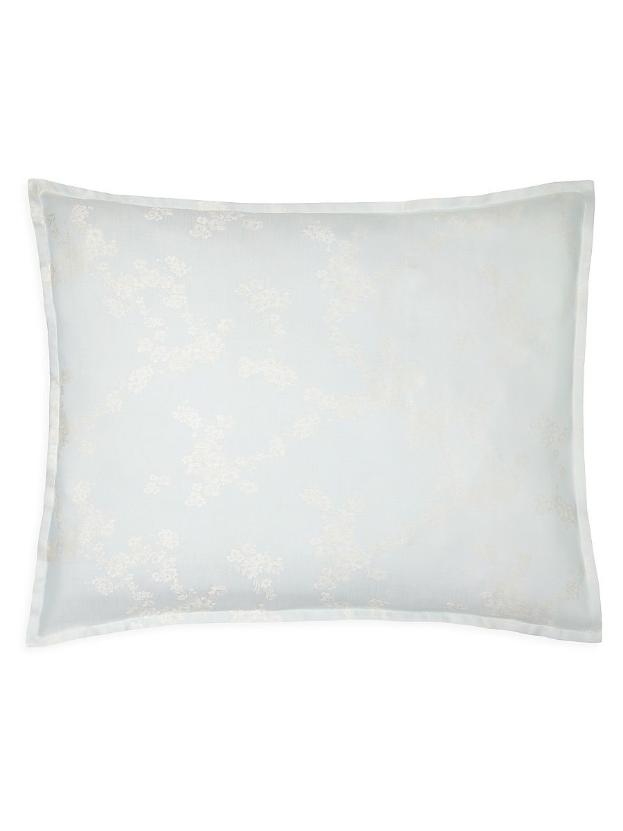 Salara Floral Sham - Aquamarine - Size European