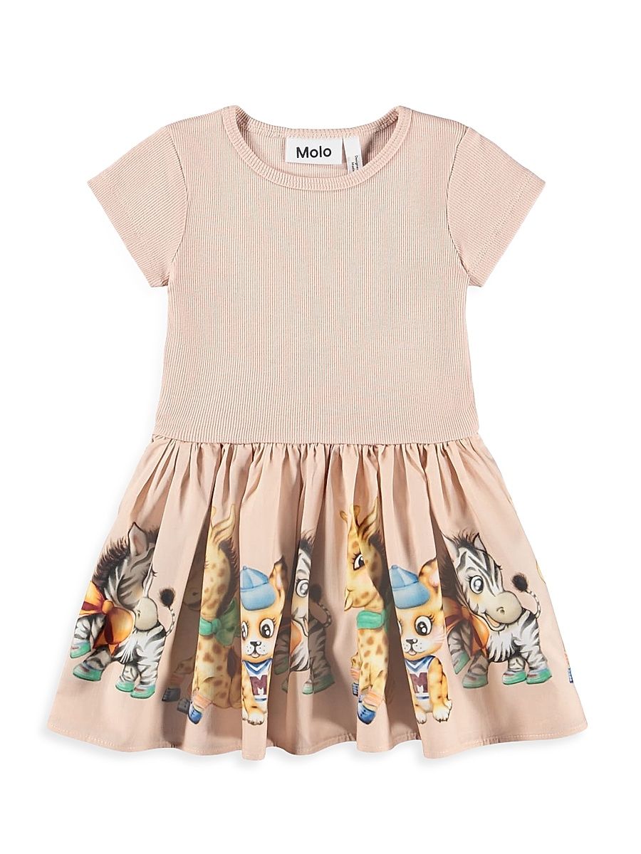 Baby Girl's & Little Girl's Carin Printed A-Line Dress - Vintage Cuties - Size 2