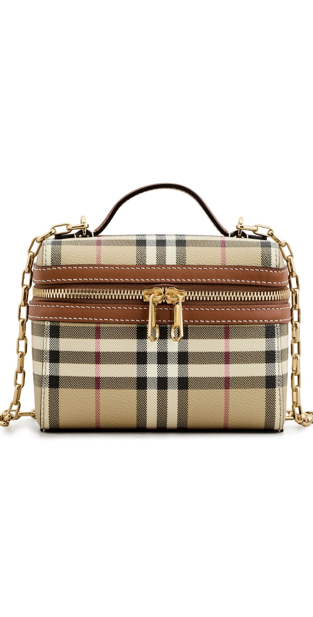 Burberry Mini Vanity Case Archive Beige One Size