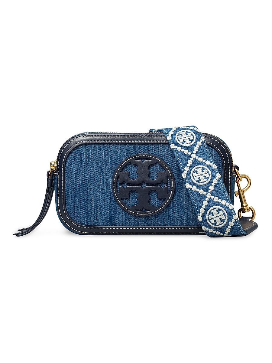 Women's Mini Miller Denim Crossbody Bag - Denim