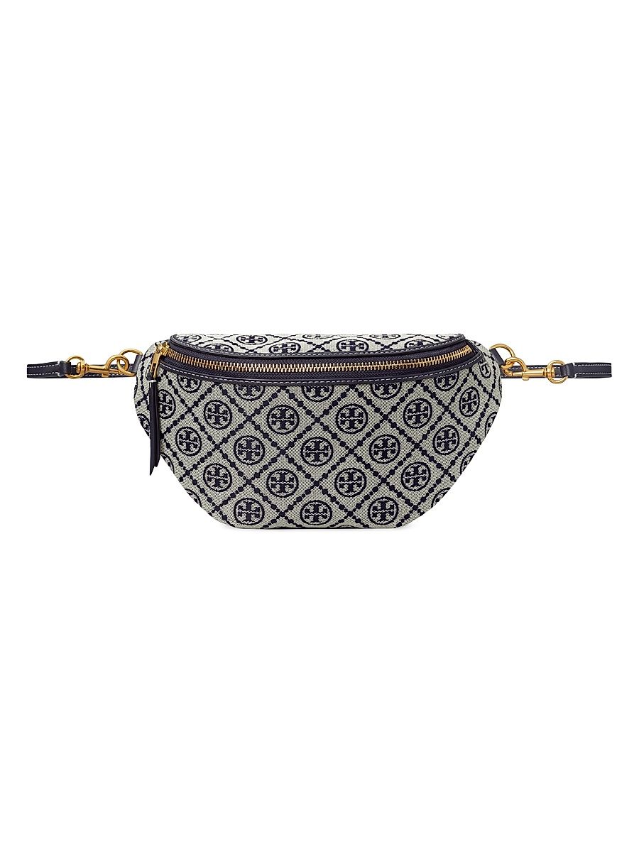 Women's T Monogram Belt Bag - Tory Navy