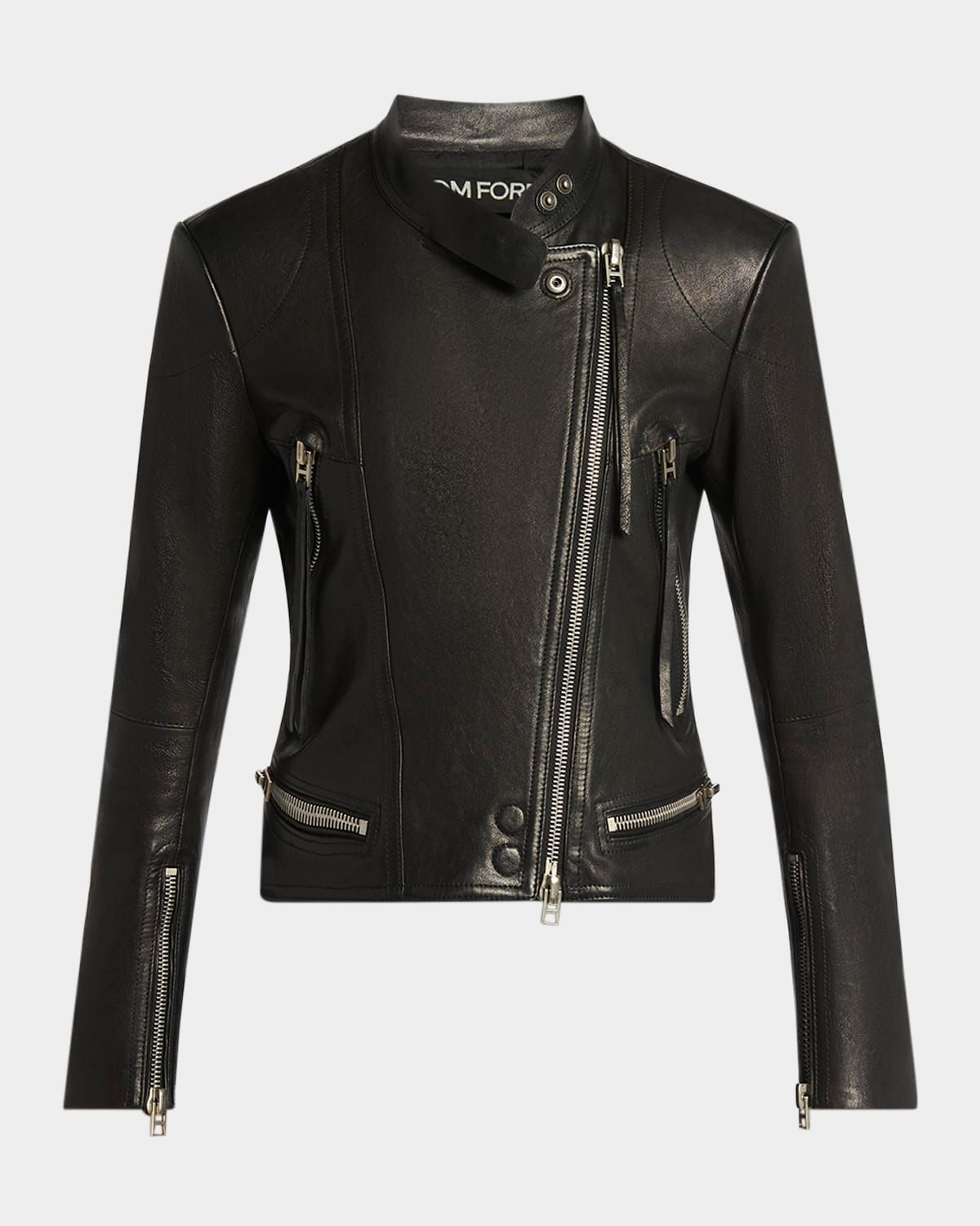 Leather Moto Jacket