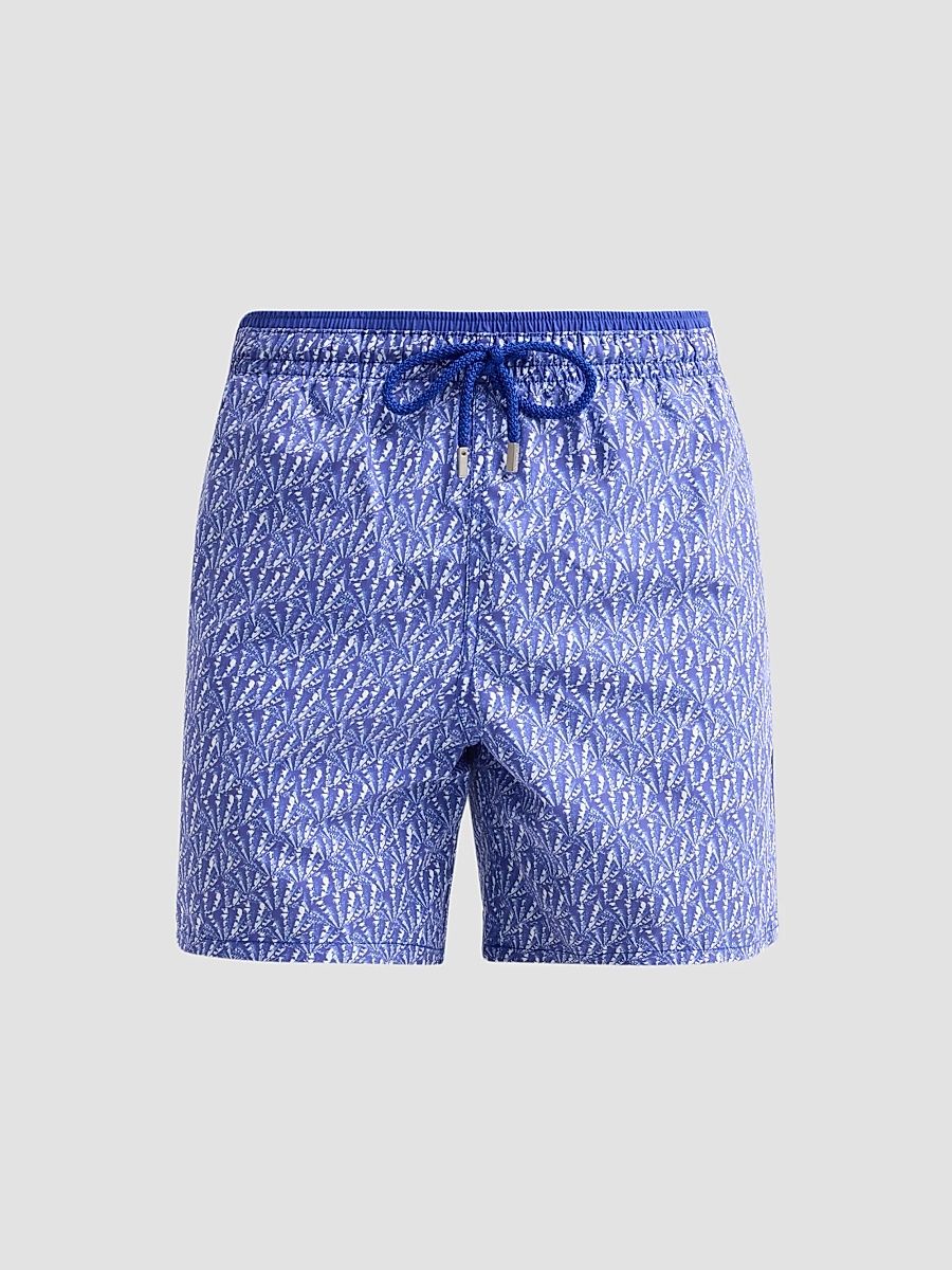 Men's Graphic Shells Swim Trunks - Royal Sky - Size XXXL
