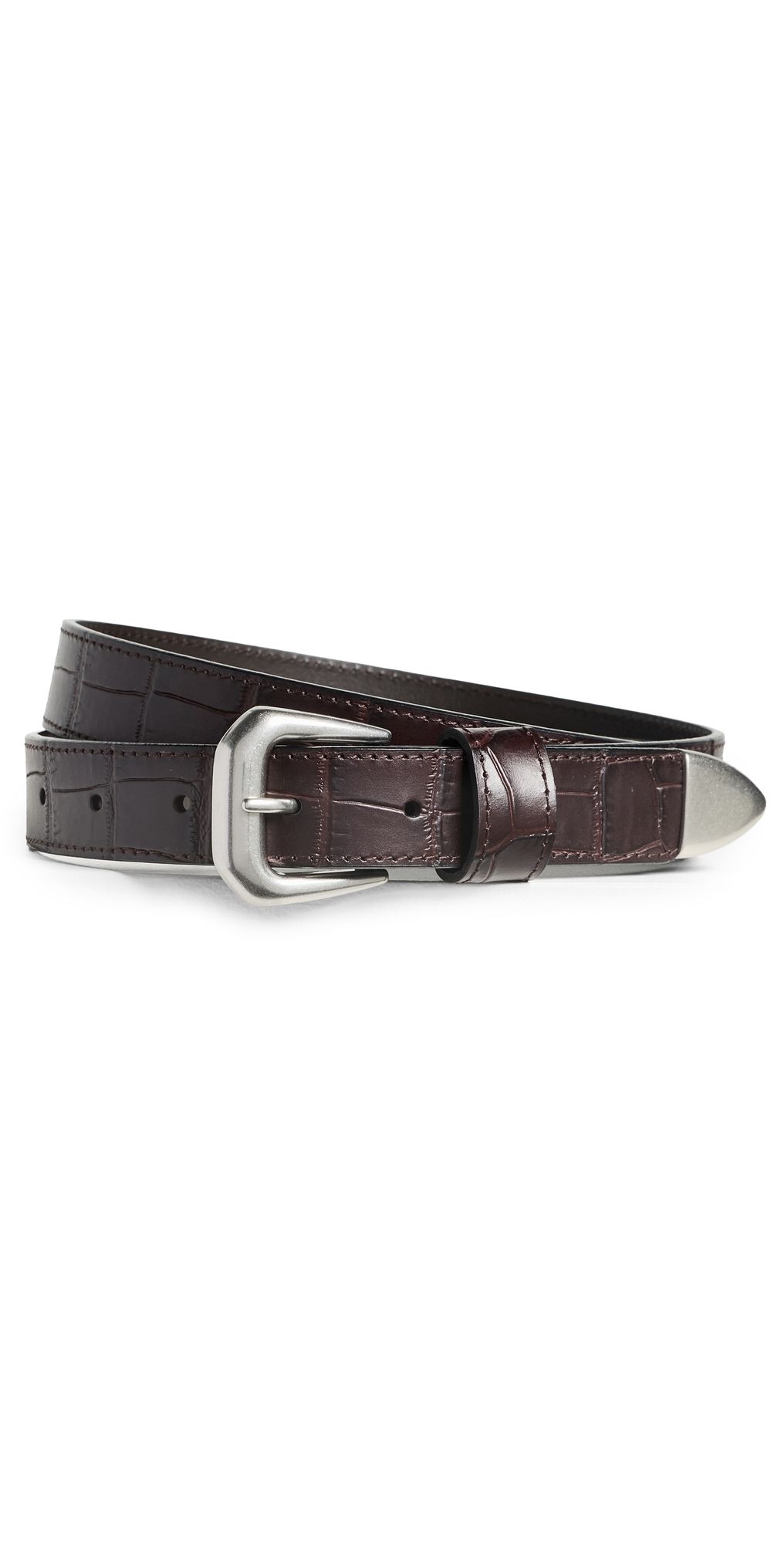 Madewell Vintage Western Belt Aged Tobacco XL