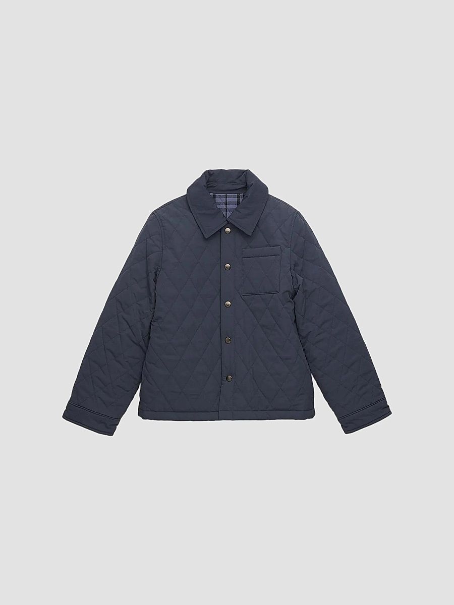 Burberry Boy's Little Boy's & Boy's Quilted Jacket - Lake Blue - Size 8