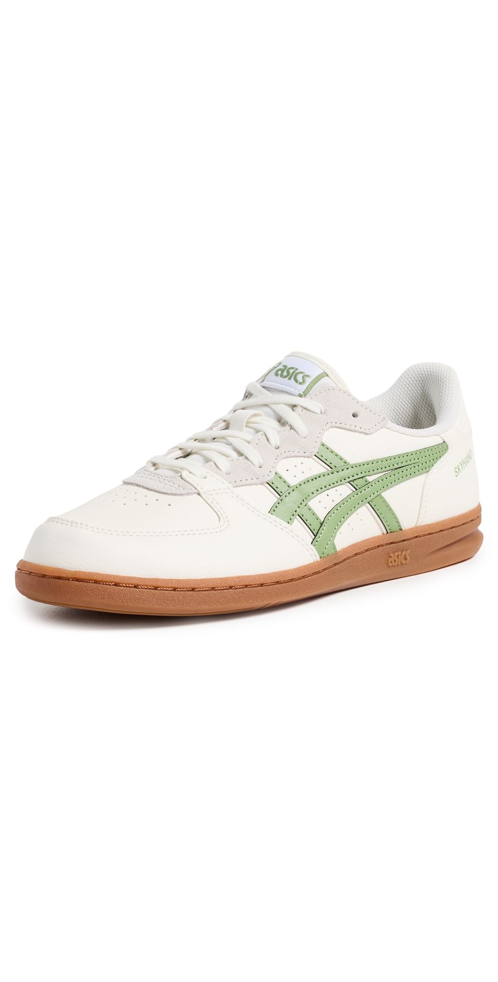 ASICS Skyhand OG Sneakers Cream/Matsuba Green M 7.5/ W 9