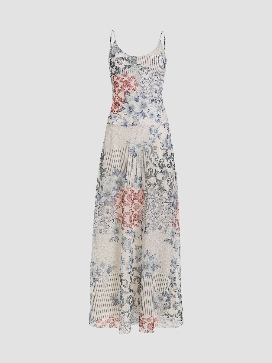 Agua Bendita Women's Caley Celinna Maxi Dress - Multicolor - Size Small