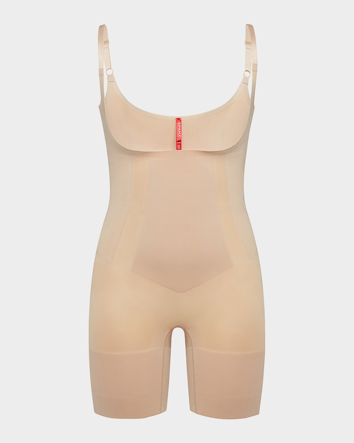 SPANXsculpt OnCore Open-Bust Mid-Thigh Bodysuit