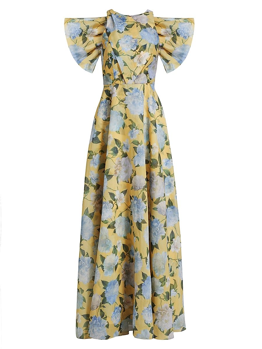 Women's Kate Floral Gown - Sun Sea Peonies - Size 6