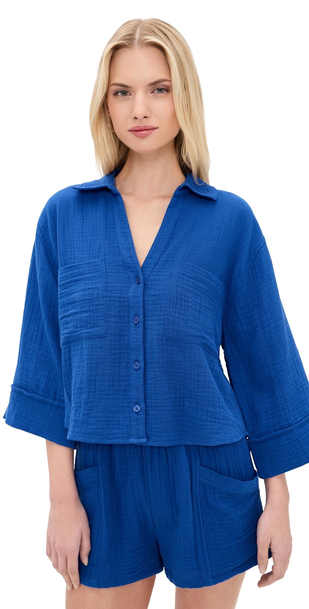 Z Supply Helena Shirt Nautical L