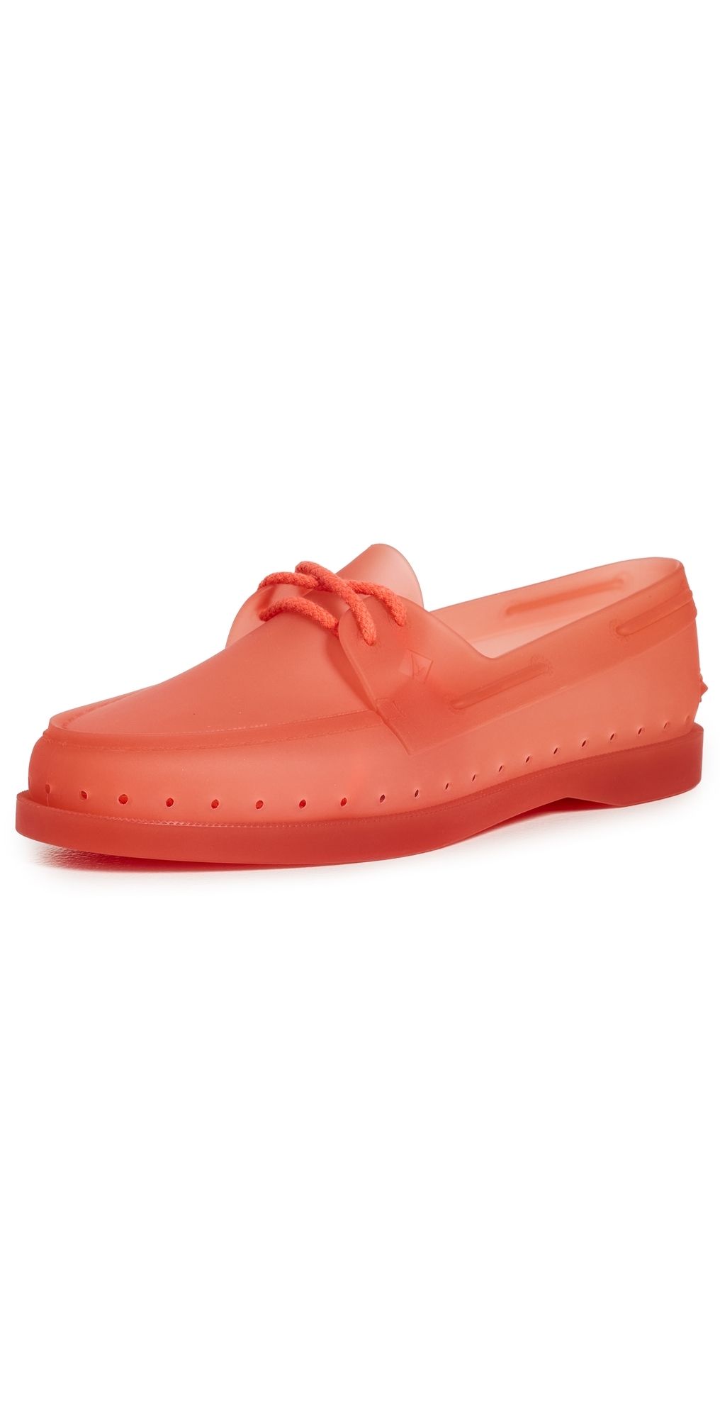 Sperry Sperry x Monse Authentic Original Jelly Boat Shoes Bright Orange 6