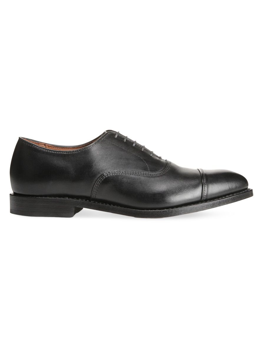 Allen Edmonds Men's Park Avenue Leather Cap-Toe Oxfords - Black - Size 13
