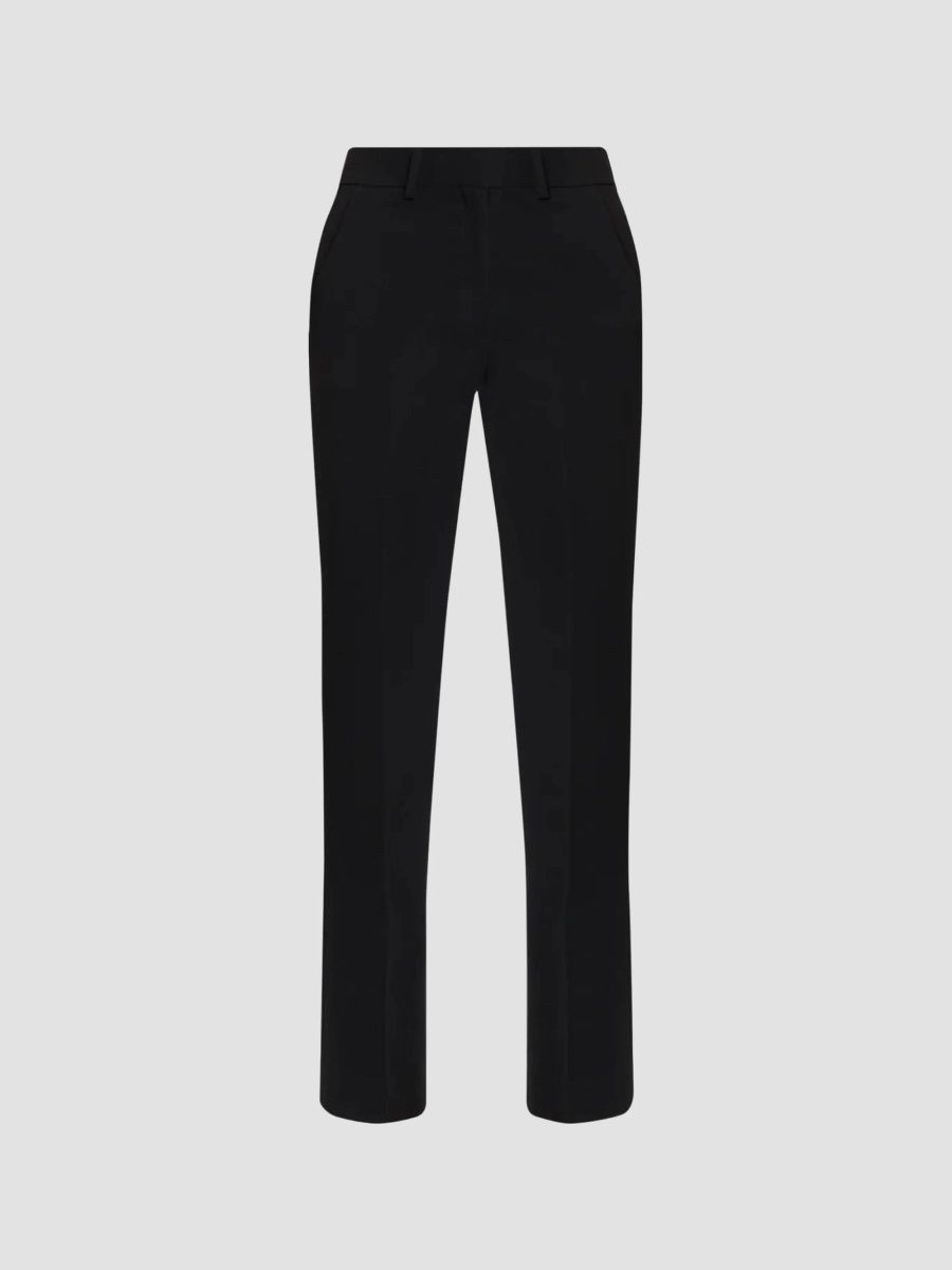 Theory Women's Marcee Essential Crepe Trousers - Black - Size 00