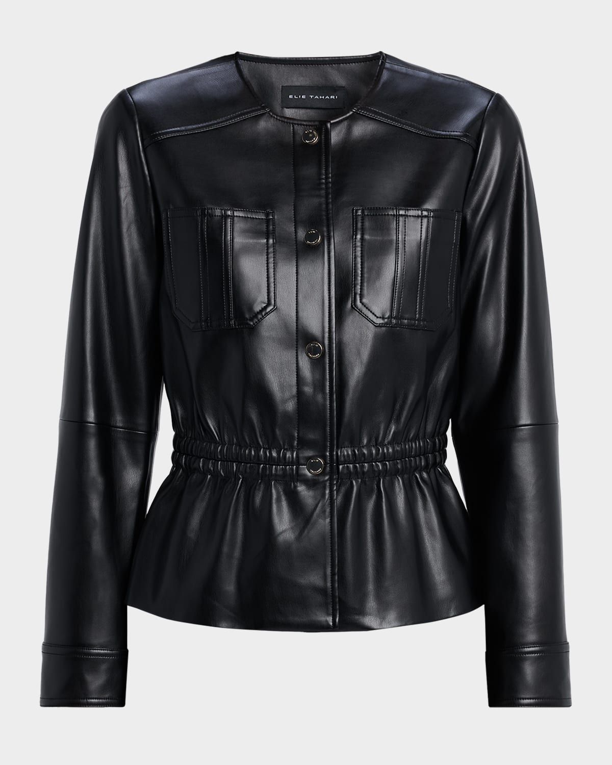 The Aliza Vegan Leather Jacket